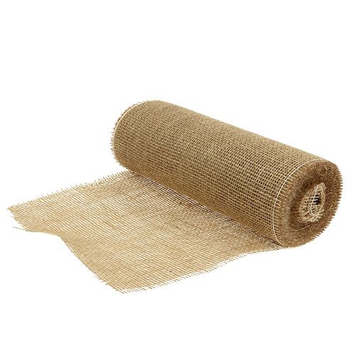 Artikel Tafelloper jute lint naturel 30cm 10m