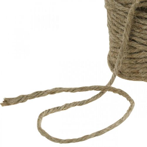 Floristik24 Natuurlijk jute koord, natuurlijke vezel, decoratief koord Ø4mm 100m