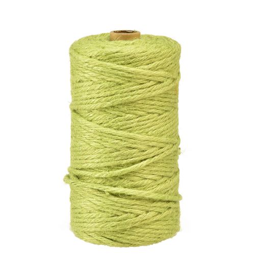 Jutelint jute koordlint sierlint jute groen Ø4mm 100m