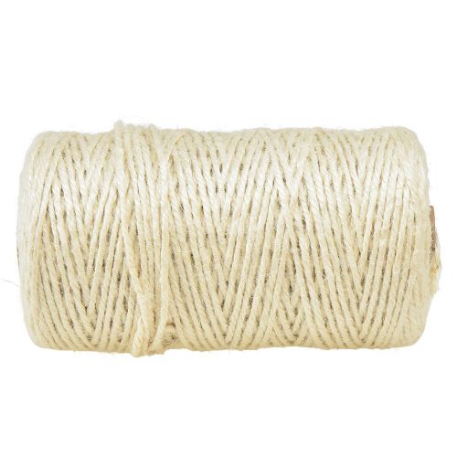 Artikel Jutelint jutekoord sierlint jute crème Ø3mm 200m