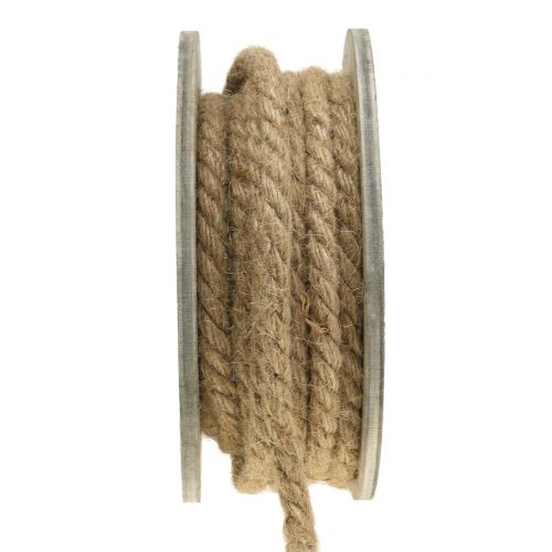 Jute koord naturel Ø8mm 7m