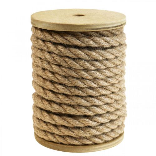 Artikel Jute koord Jute koord natuurlijke natuurlijke vezel decoratief koord Ø7mm 5m