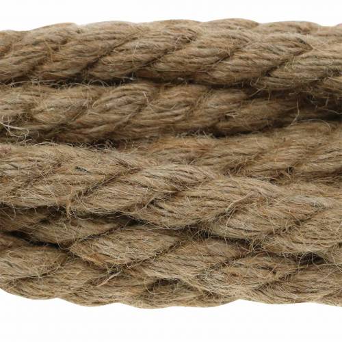 Floristik24 Praktisch jute touw Ø1.5cm 6m
