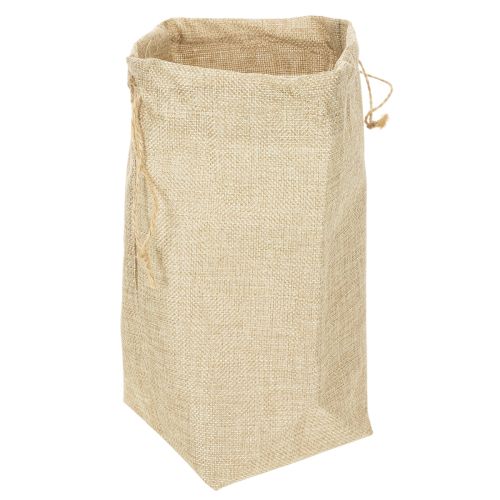 Jute tas 13,5 × 11 cm H25 cm