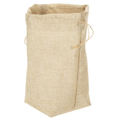 Jute tas 13,5 × 11 cm H25 cm | Floristik24.nl