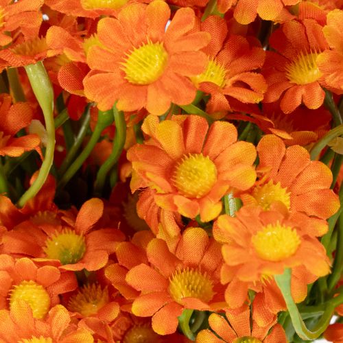 Artikel Kunstboeket kamillebloemen voor sfeervolle seizoensdecoratie, 27 cm, 3 stuks