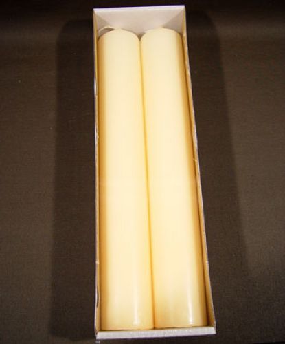 Floristik24 Altaarkaarsen 400/60 2 stuks Crème