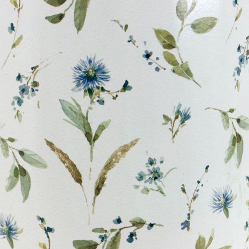 Floristik24 Decoratieve kruik metalen vintage bloemenvaas tuindecoratie plantenbak H33cm