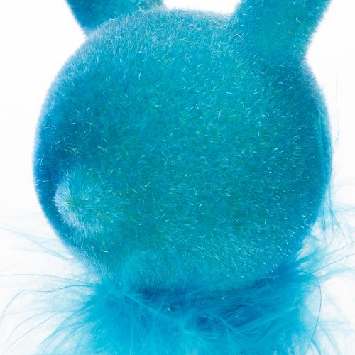 Artikel Paasdecoratie, konijntje als decoratie voor op een plank, ideaal als charmante lentetafeldecoratie, 27 cm, 2 stuks