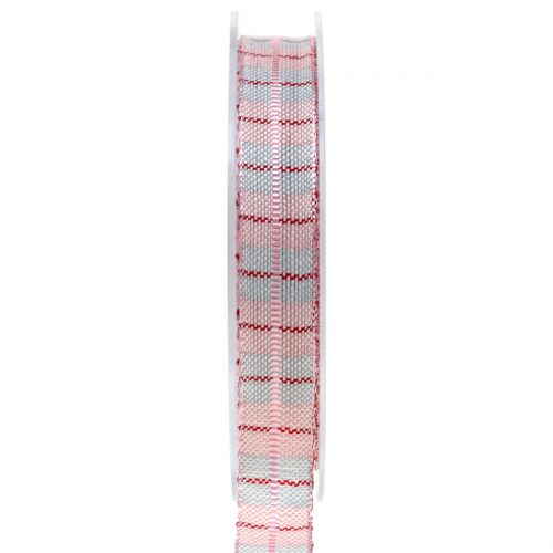 Controleer lint roze 15 mm 15 m