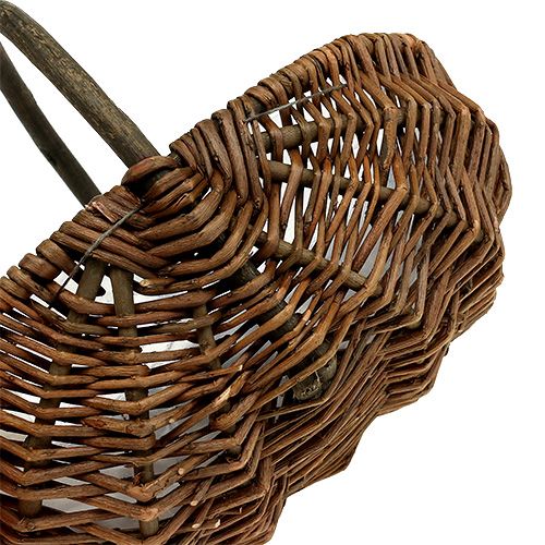 Floristik24 Aardappelmand 23cm met natuurfolie