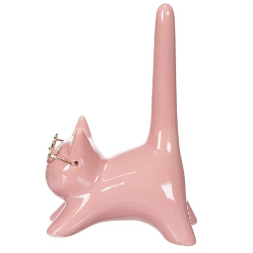 Artikel Decoratief kattenbeeldje, ideaal voor slaapkamer en badkamer, 14 cm, 2 stuks