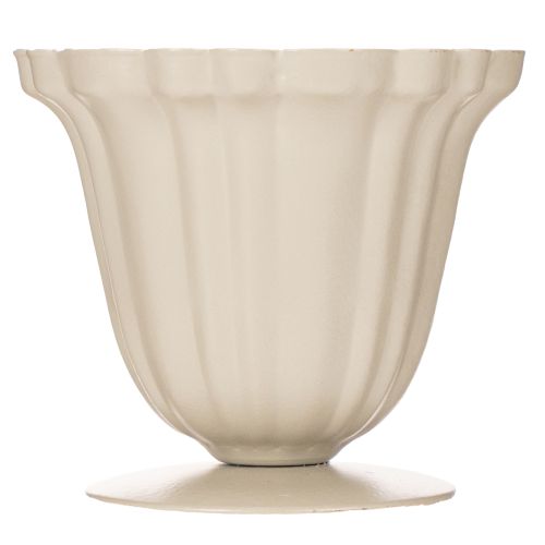 Decoratieve schaal, crèmekleurige trofee, klein, 10 cm | Floristik24.nl