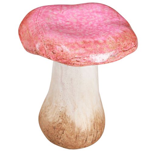 Artikel Keramiek paddestoelen decoratie roze herfstdecoratie keramiek Ø8/8,5/9cm 3 st