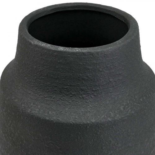 Artikel Vaas keramiek zwarte bloemenvaas siervazen Ø17cm H34cm