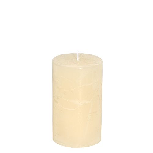 Floristik24 Kaars creme 60mm x 100mm 8st
