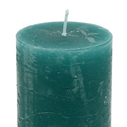 Floristik24 Kaars benzine 50mm x 80mm gekleurd 12st