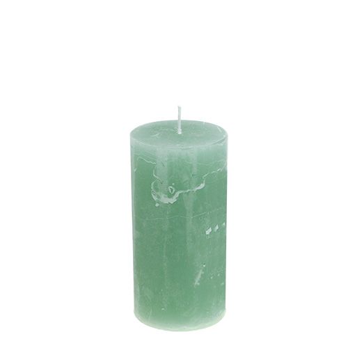 Floristik24 Kaars Kerstjade 50mm x 100mm 12st