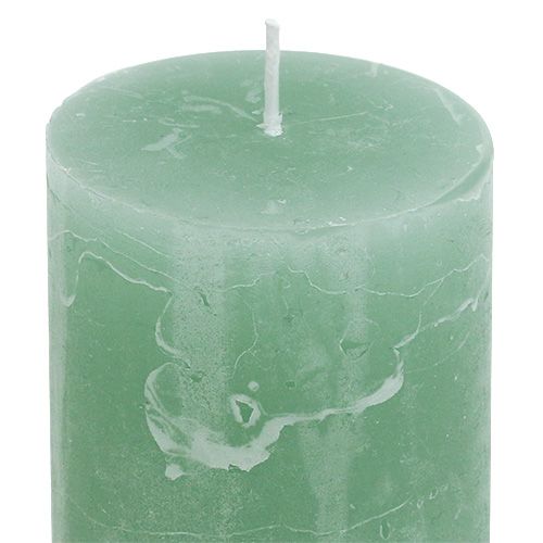 Floristik24 Kaars Kerstjade 50mm x 100mm 12st