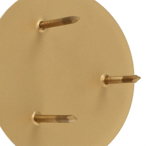 Floristik24 Kandelaar Ø5cm goud mat 4st