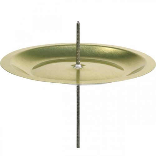 Kaarsenhouder 8cm goud 16 st