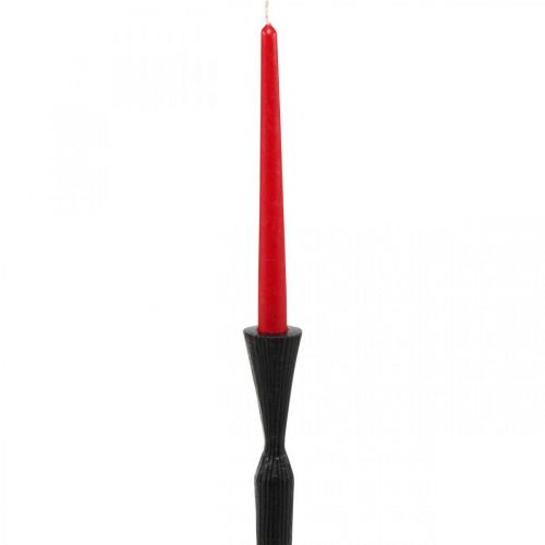 Artikel Kandelaar Zwart Metalen Kandelaar Ø12cm H46cm