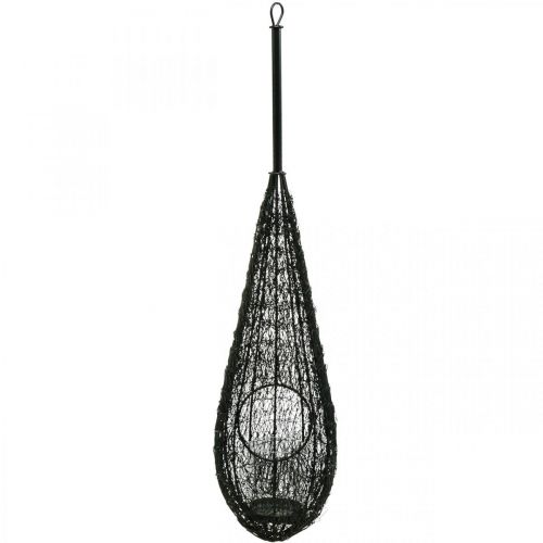 Artikel Lantaarn om op te hangen hangende decoratie draadgaas H53cm