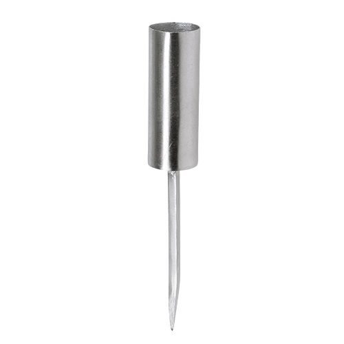 Artikel Kaarsenhouder zilver voor stokkaarsen 15cm 4 st