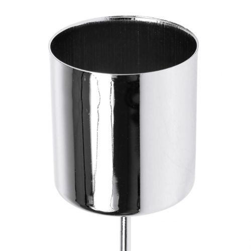 Artikel Kaarsenhouder zilver voor stokkaarsen Ø3,5cm 4 st