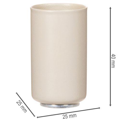 Kaarsenhouder met magneet 25 mm, 4 stuks | Floristik24.nl
