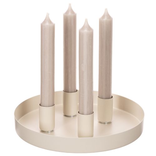 Kaarsenhouder met magneet 25 mm, 4 stuks | Floristik24.nl
