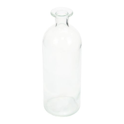Artikel Kaarshouder sierflessen mini vazen glas helder H19,5cm 6 st