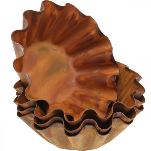 Artikel Taartvorm, kandelaar, metalen plaat, roestvrijstalen rooster Ø11.5cm H4cm 4st