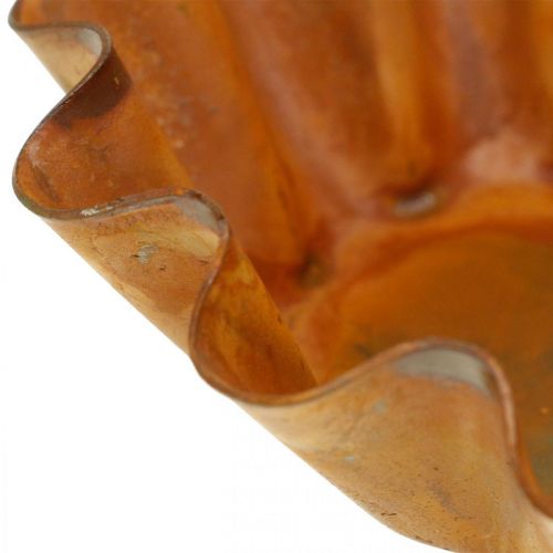 Artikel Taartvorm, kandelaar, metalen plaat, roestvrijstalen rooster Ø11.5cm H4cm 4st