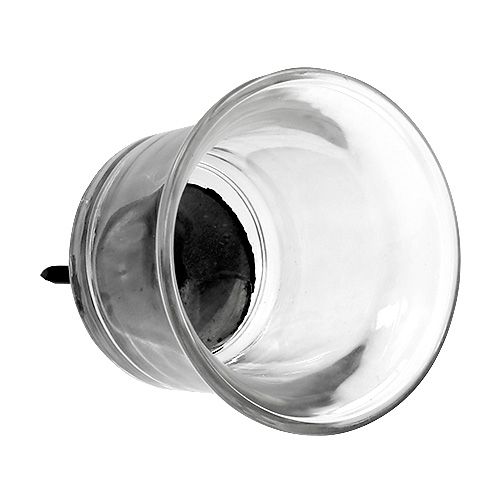 Artikel Kaarshouder voor waxinelichtje Ø6cm H10cm helder glas