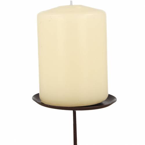 Artikel Kaarsenhouder bruin Ø6cm 4 st