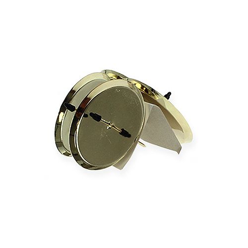 Artikel Kaarsenhouder goud Ø7cm 4 st