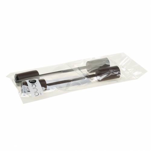 Artikel Kaarshouder voor stokkaarsen bruin Ø2,3cm H14cm 4 st