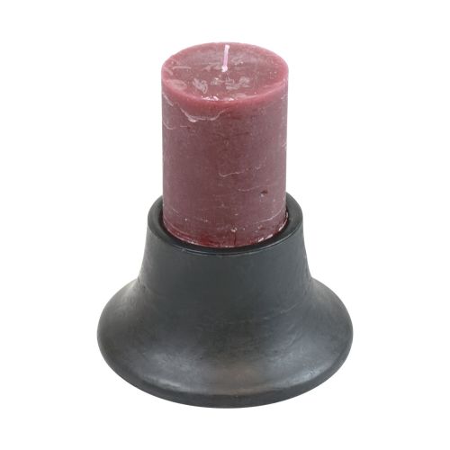 Artikel Kandelaar zwart kandelaar keramiek Ø12,5cm H7cm