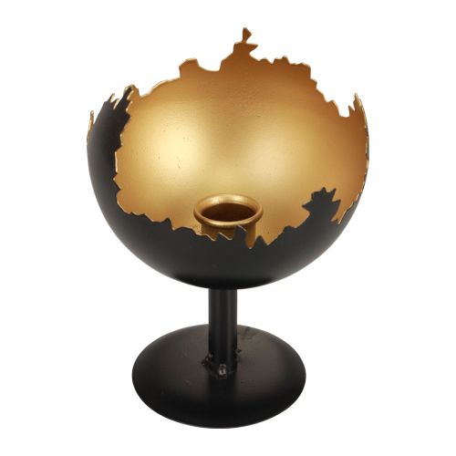 Floristik24 Tafeldecoratie Kerstkaarshouder metaal 15,5cm Ø12cm