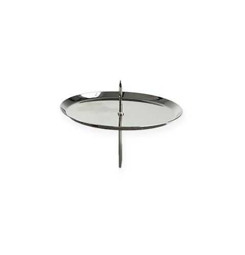 Artikel Kaarsenhouder zilver Ø6cm 4 st
