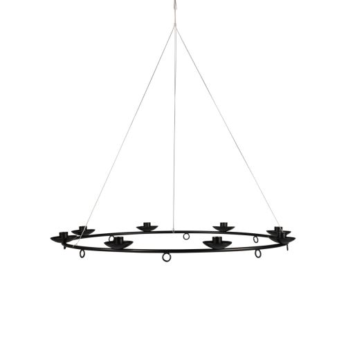 Artikel Kandelaar zwarte hangende kandelaar kandelaar Ø39cm