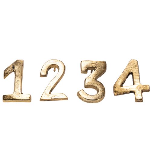 Adventkaarsspeldjes, nummers 1 tot en met 4, set van 4, 4 cm, 4 stuks kopen | Floristik24.nl