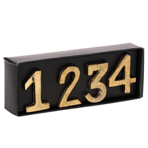 Adventkaarsspeldjes, nummers 1 tot en met 4, set van 4, 4 cm, 4 stuks | Floristik24.nl
