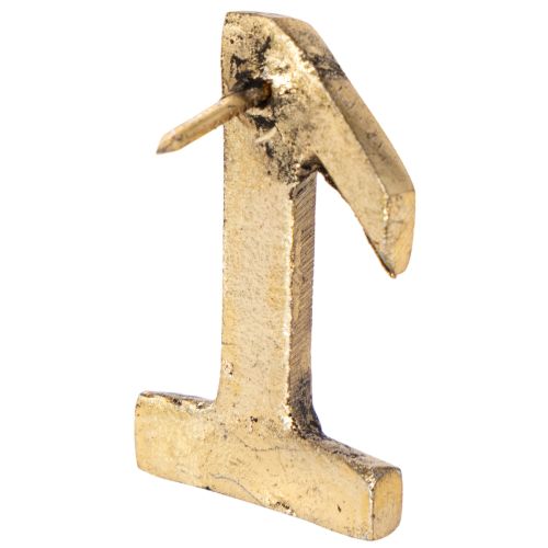 Adventkaarsspeldjes, nummers 1 tot en met 4, set van 4, 4 cm, 4 stuks | Floristik24.nl