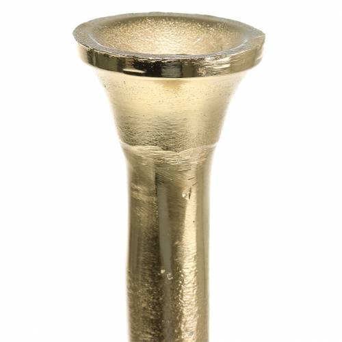 Floristik24 Kandelaar antiek goud Ø11.5cm H47cm