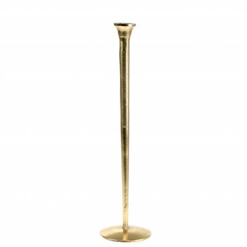 Floristik24 Kandelaar antiek goud Ø10cm H39cm