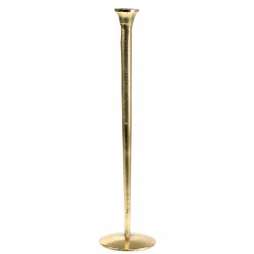 Floristik24 Kandelaar antiek goud Ø11.5cm H47cm