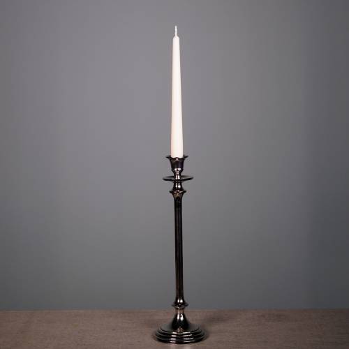Floristik24 Kandelaar zilver H35cm