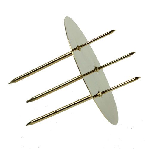 Floristik24 Kandelaar goud Ø8cm